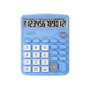 837 Voice machine calculator, desktop office, financial and accounting dedicated calculator, 12-digit large screen macaron color calculator details Picture